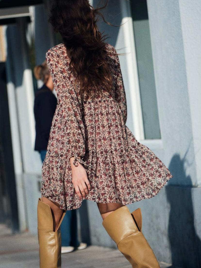 Vestido estampado