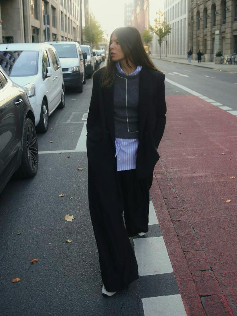 Blazer oversize con botones