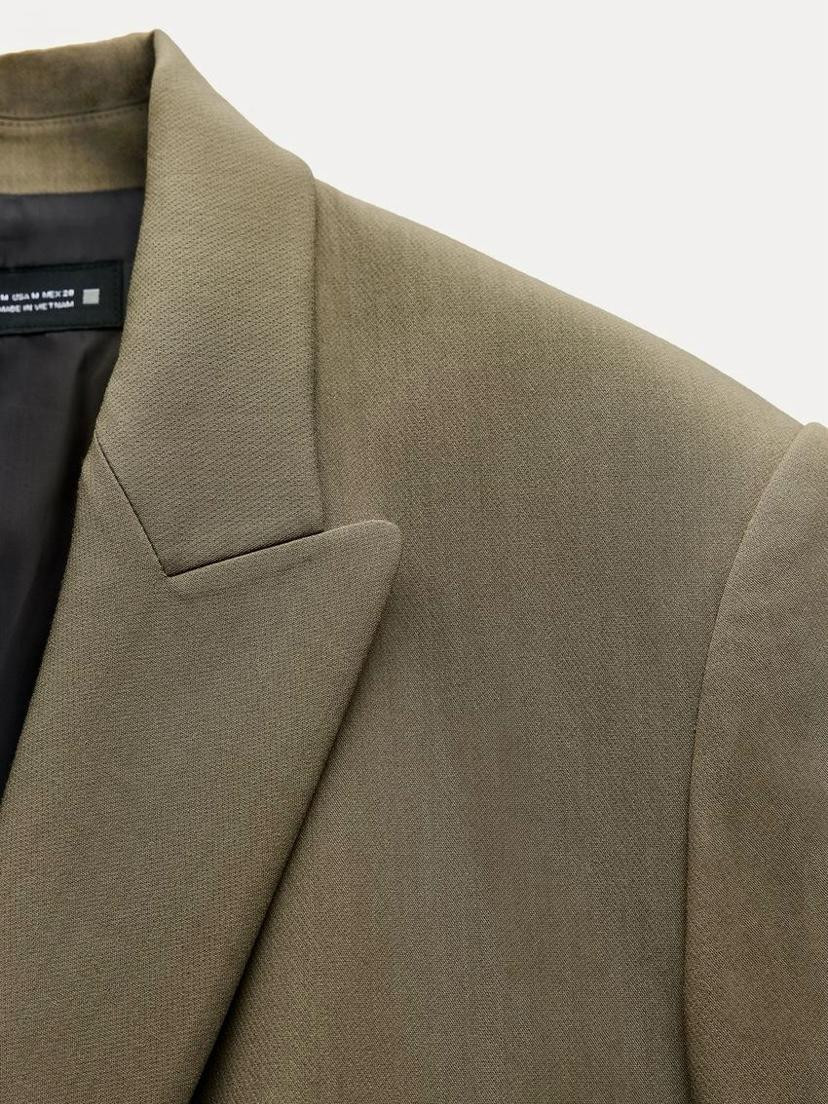 Blazer oversize con botones