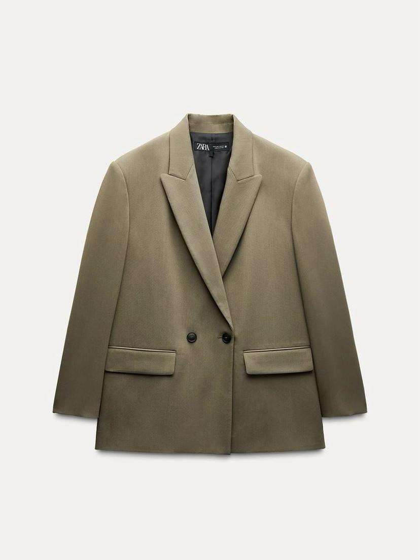 Blazer oversize con botones