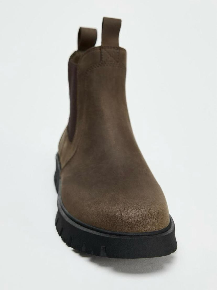 Botas Chelsea marones