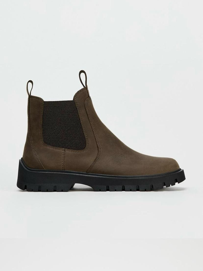 Botas Chelsea marones