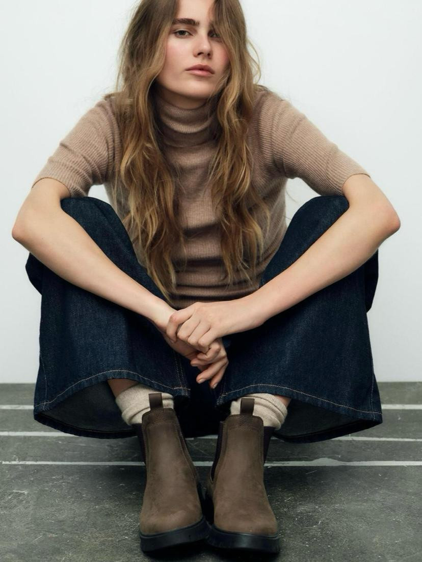 Botas Chelsea marones