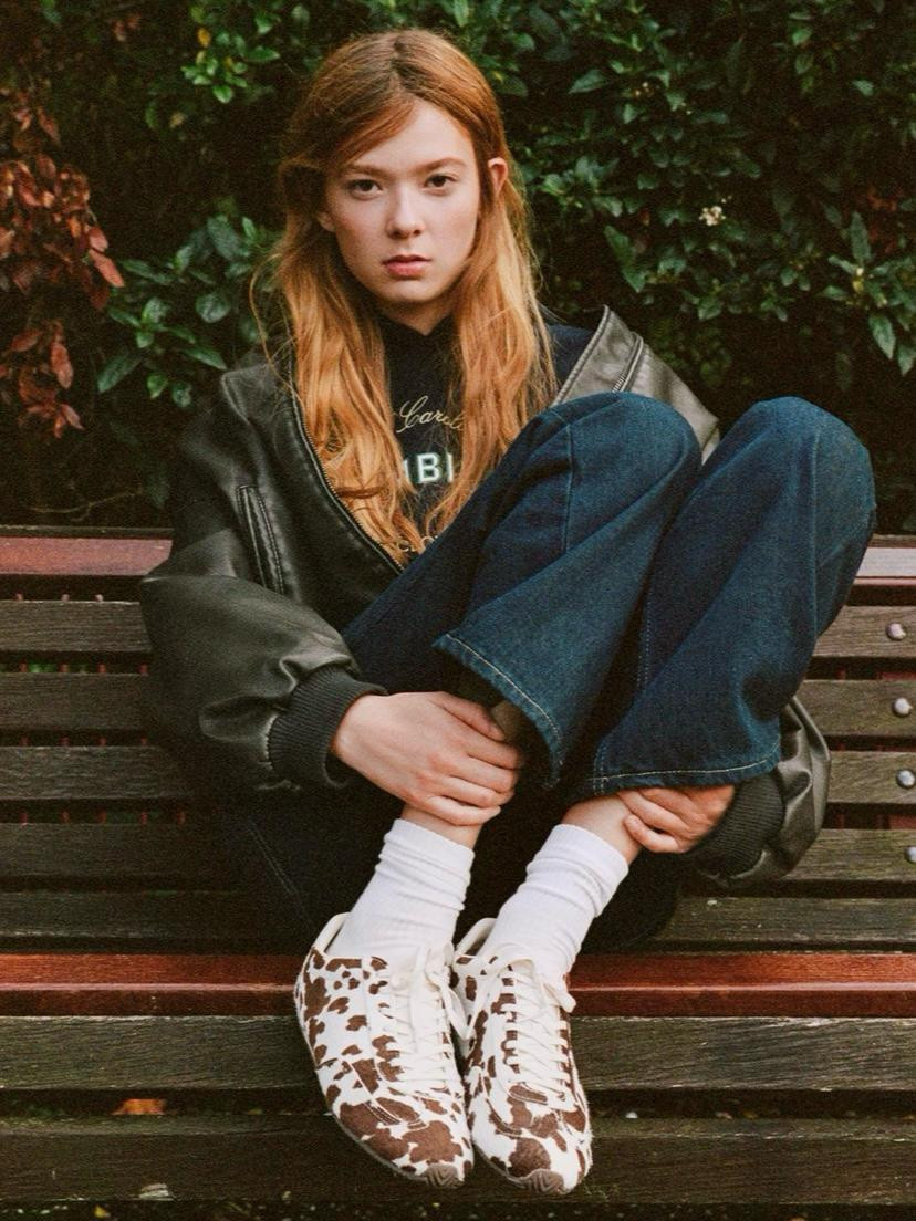 Zapatillas piel de vaca